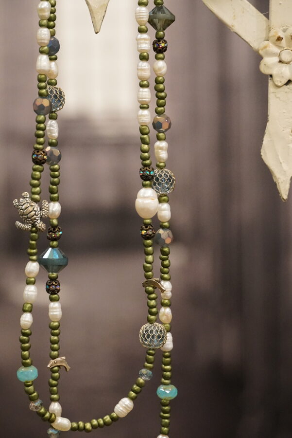 Necklace Inspired by the Sea - Featured in Belle Armoire Jewelry Magazine