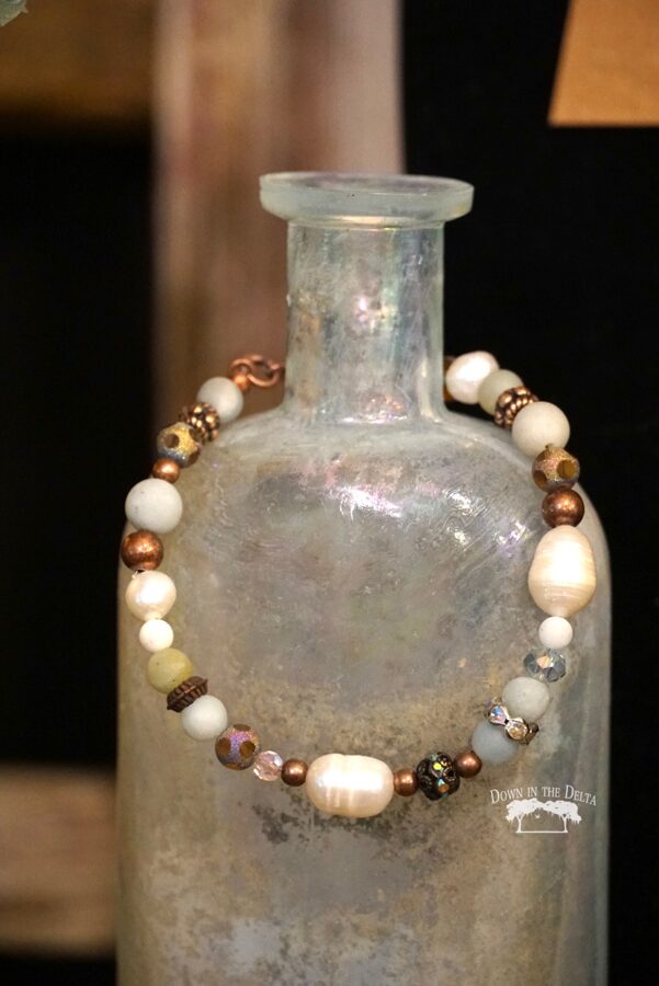 Sea Inspired Bracelet - Published in Belle Armoire Jewelry magazine - At Innova Arts