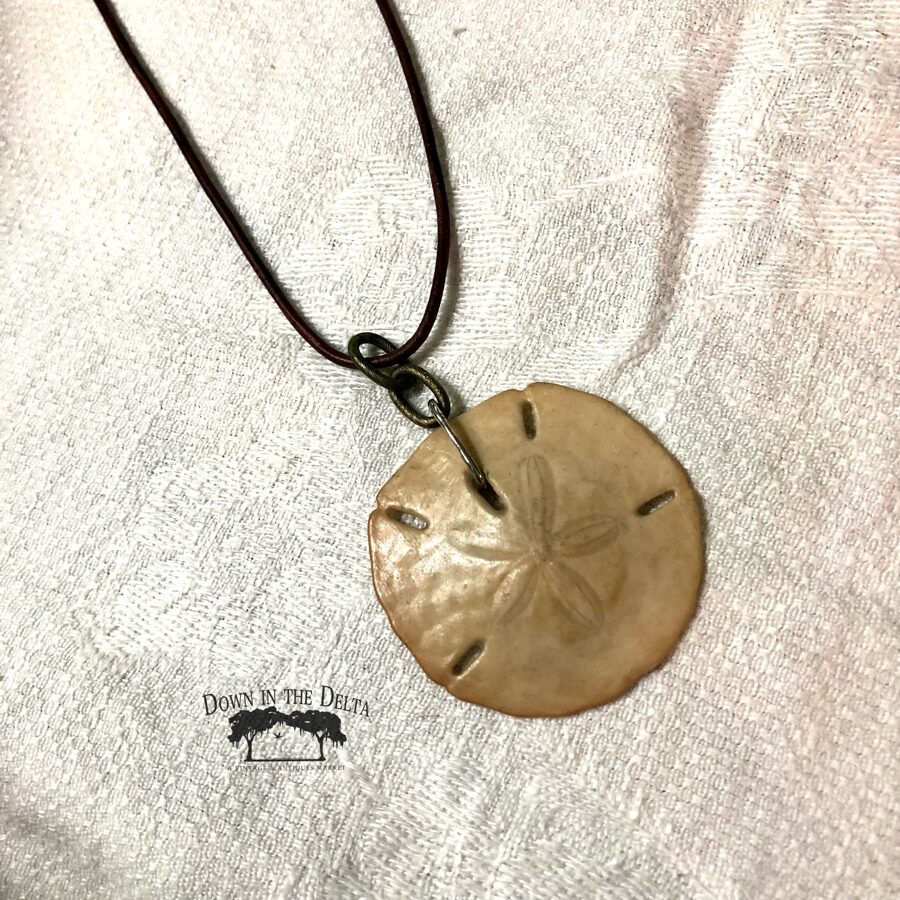 Simple Real Sand Dollar Necklace