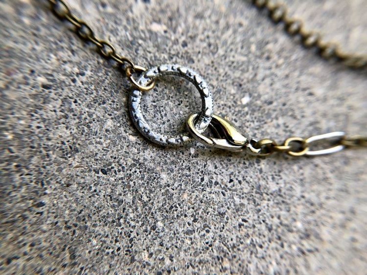 Live each day with grace and authenticity...necklace