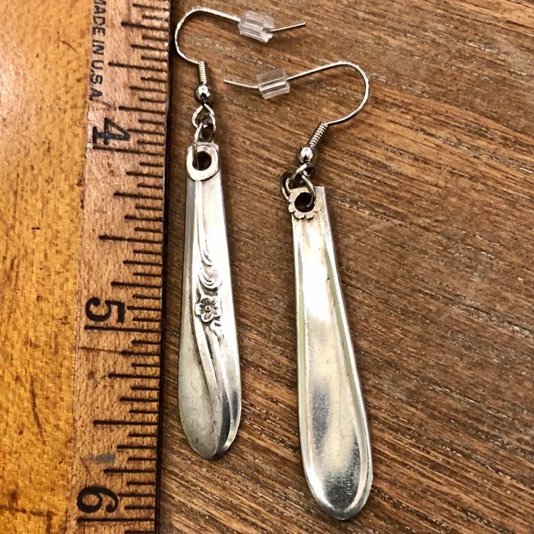 SOLD Silver Plated Earrings