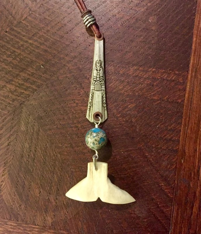 Custom Whale Tail Necklace for M. Wilson