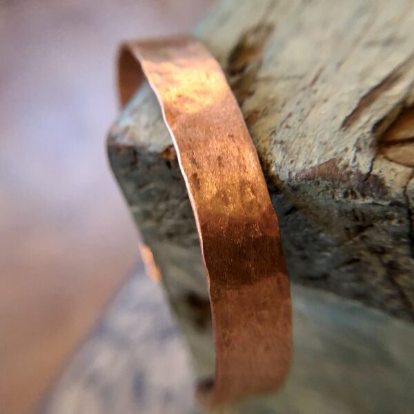 SOLD Hand Hammered Copper Cuff