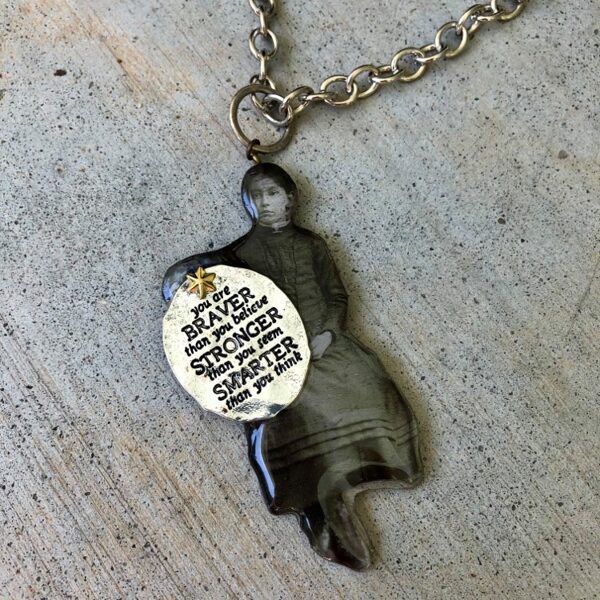 You are Braver than You Believe...necklace